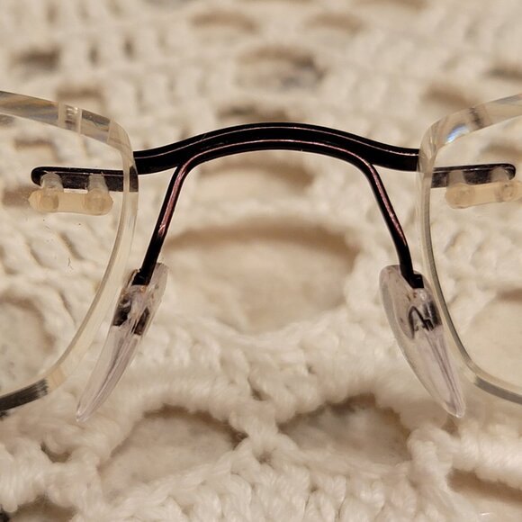 SILHOUETTE EYEGLASSES FRAMES 7581 40 6062 TITAN RIMLESS FLEX ARMS AUSTRIA & CASE - Picture 10 of 14